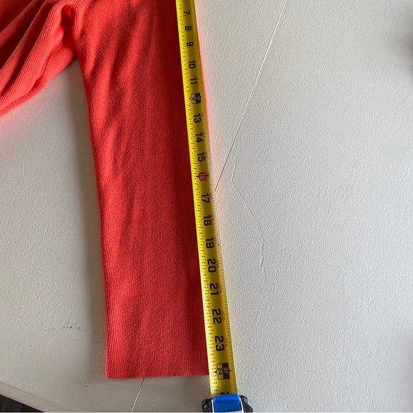 RARE Vintage Nina Charles 2-Piece Sweater Cardigan and Maxi Dress Orange | L - Picture 15 of 16